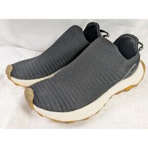 Merrell Embark Moc Women's 7.5 Black Slip On Knit Vibram FloatPro J067068